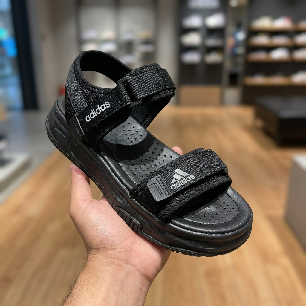 Slyn Sandal - Black | صندل - أسود