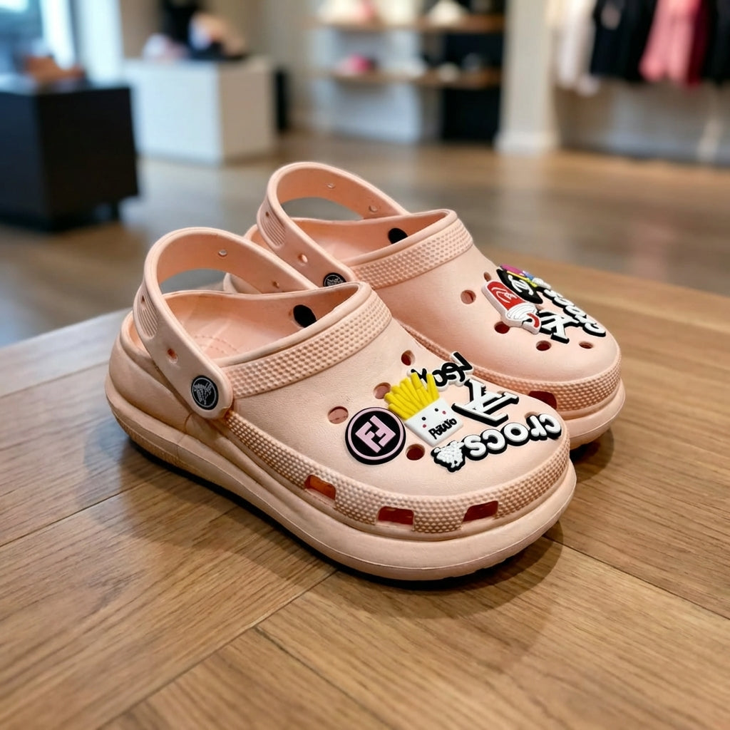 Crocs Classic Eva Clog - Pink | قبقاب - وردي