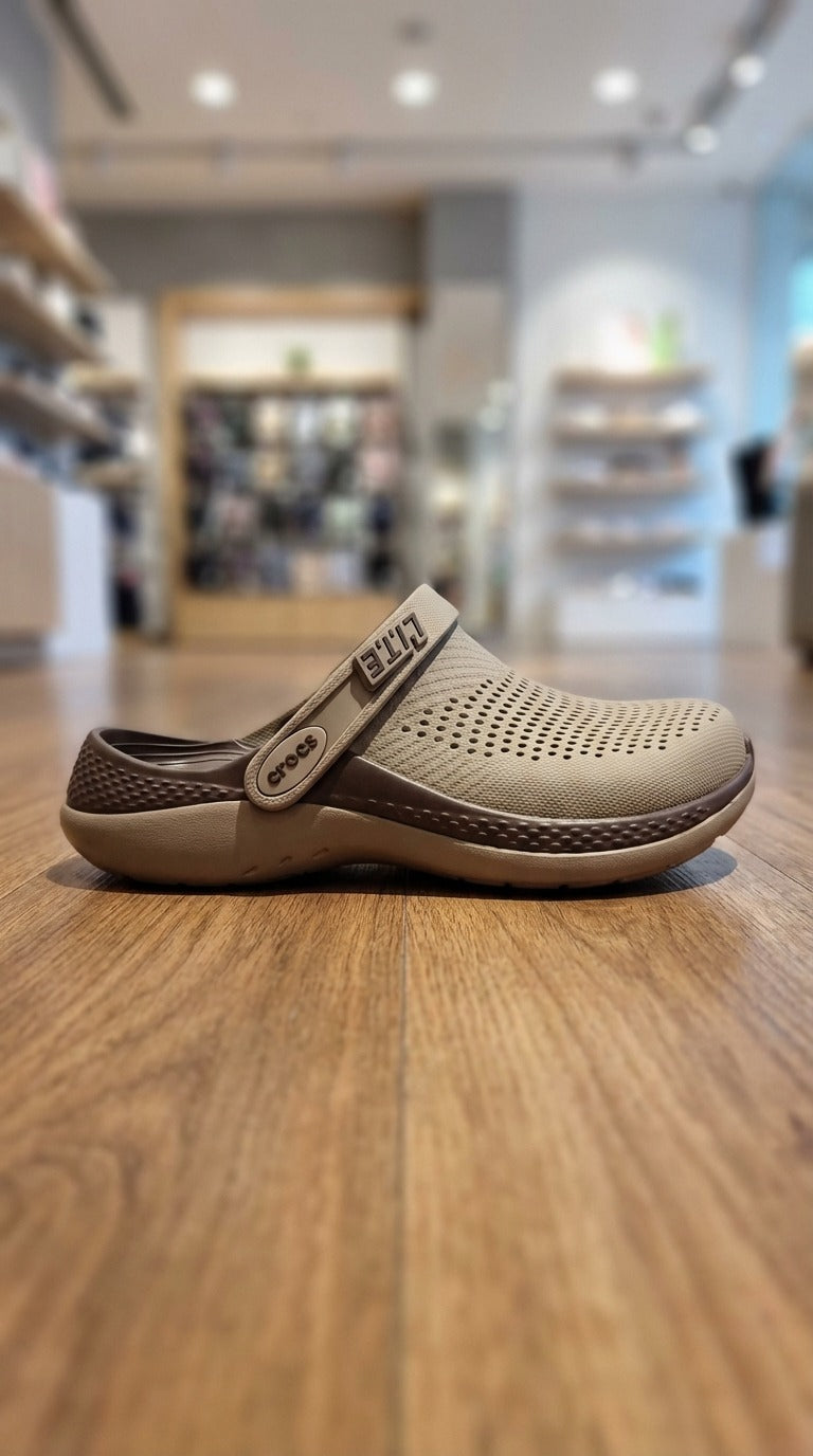 Cros Literide 360 Clogs- Brown | قبقاب - بني