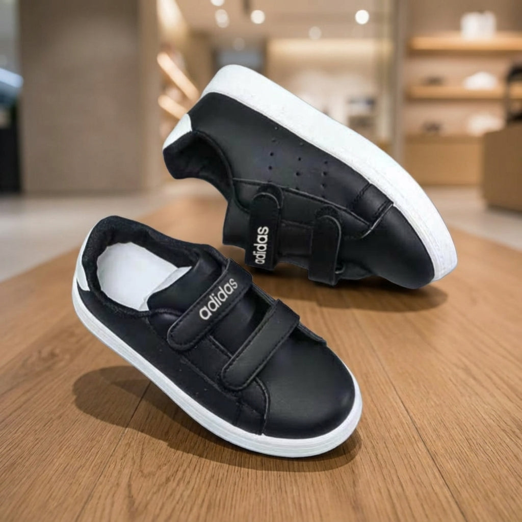 Adidas Advantage Base 2.0 Kids Shoe - Black | حذاء رياضي للأطفال - أسود
