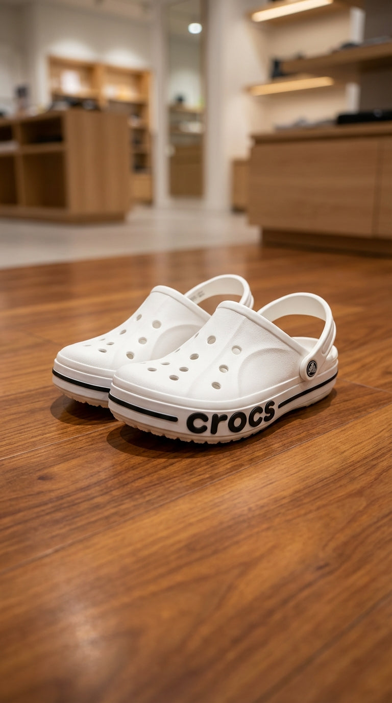 Crocs Bayaband Clogs - White | قبقاب - أبيض