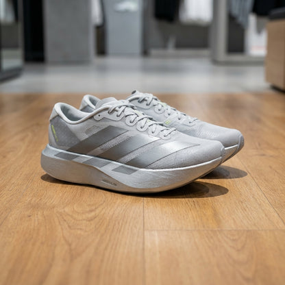 Adidas Adizero EVO Running Shoe - Silver | حذاء جري رياضي رجالي - فضي