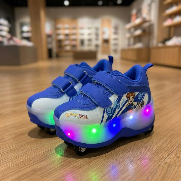 Nexus Dream-Walker Light-Up Roller Sneakers