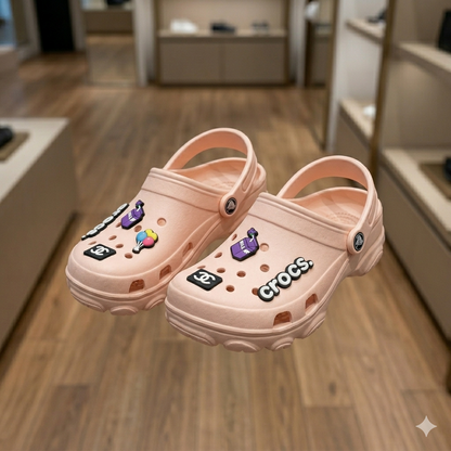 Crocs Classic Eva Clog - Pink II | قبقاب - وردي