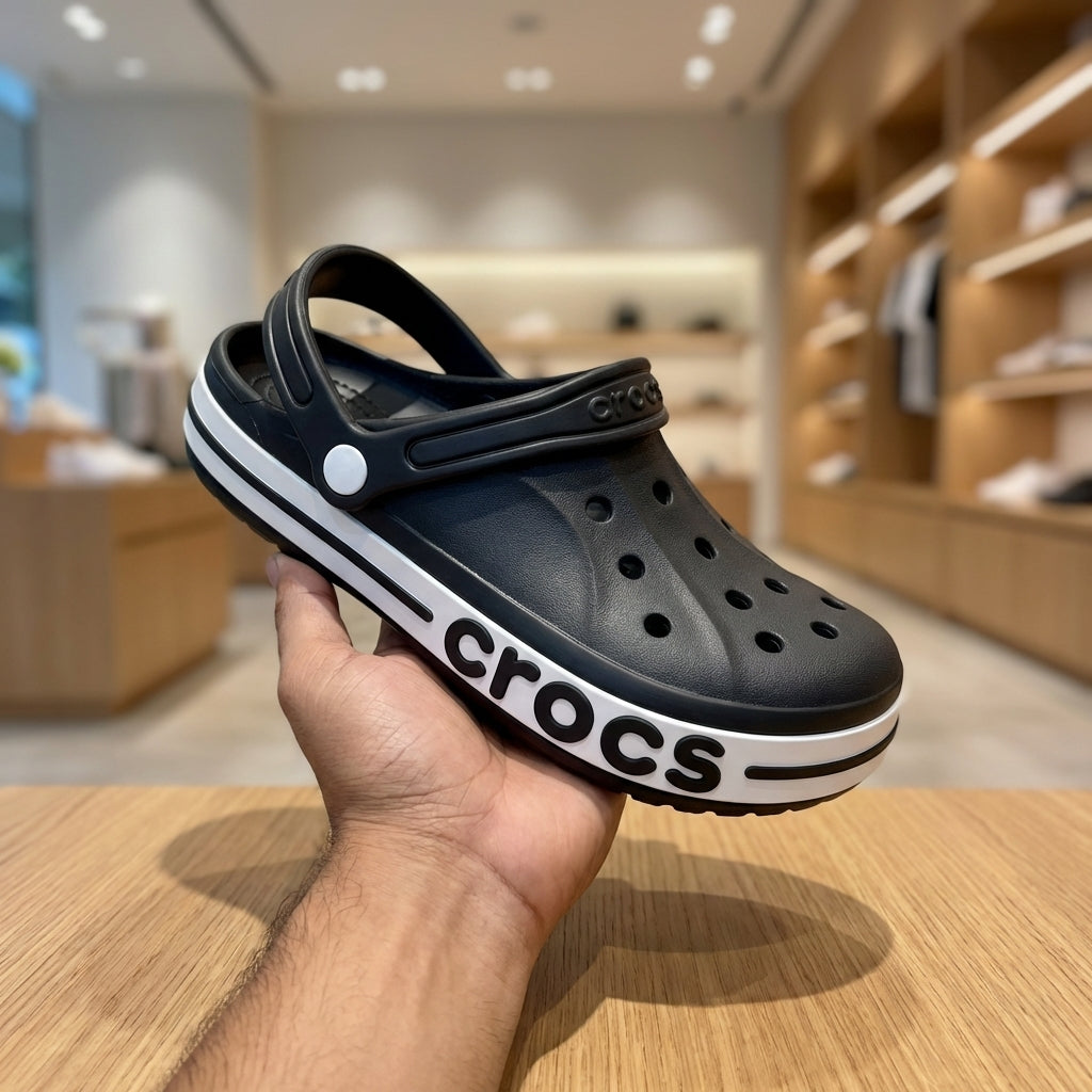 Crocs Bayaband Clogs - Black | قبقاب - أسود