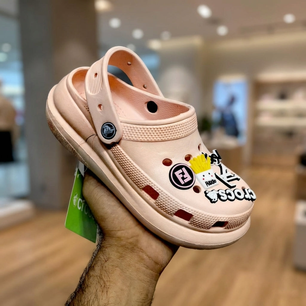 Crocs Classic Eva Clog - Pink | قبقاب - وردي