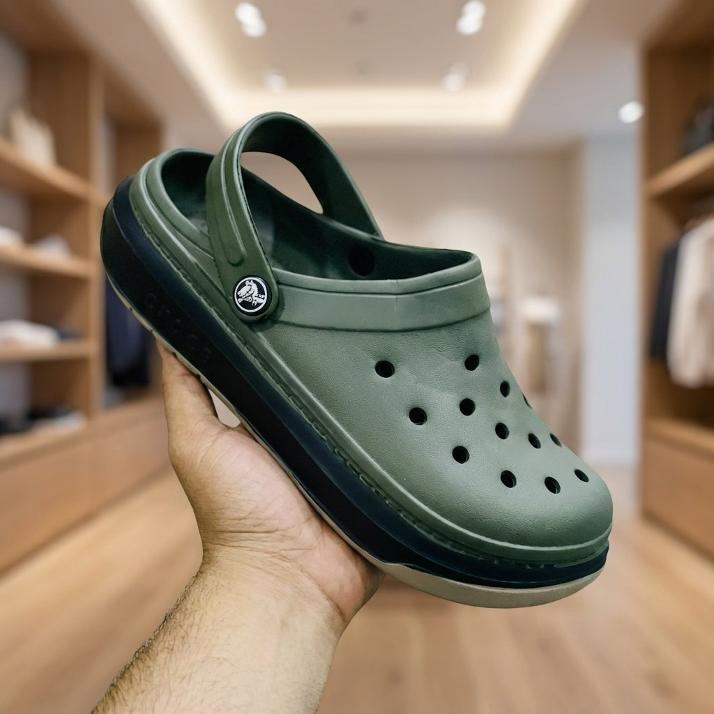 Crocs Crocband - Green | قبقاب - أخضر