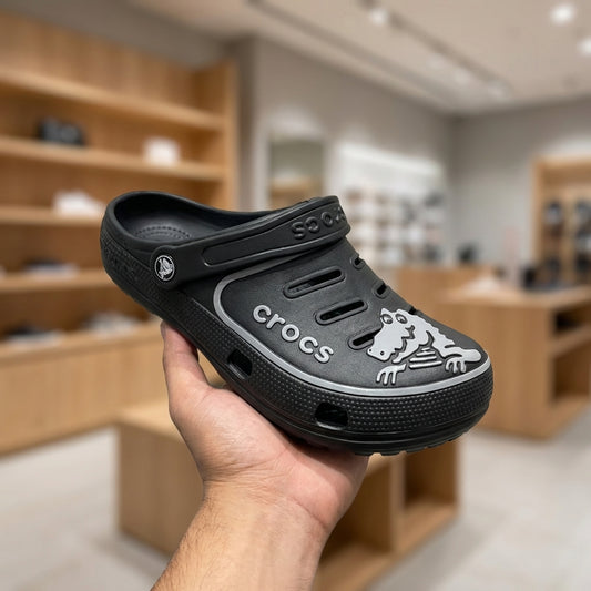 Crocs Graphic Clog - Black | قبقاب - أسود