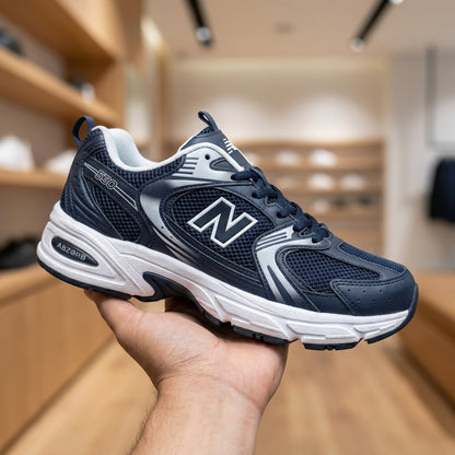 New Balance 9060 Sneaker - Black White | حذاء رياضي رجالي - أسود وأبيض
