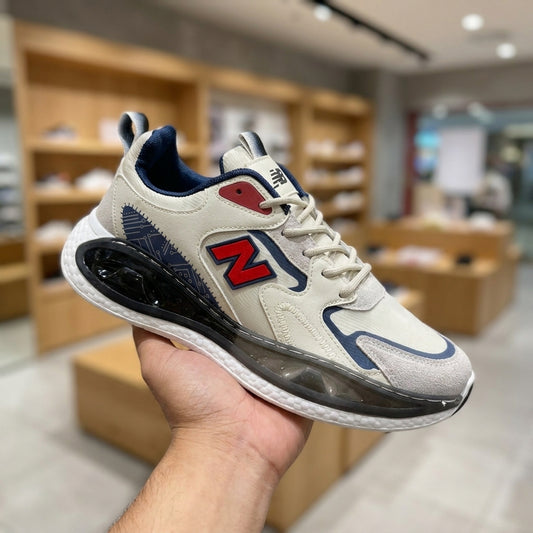 New Balance Y2k Shoe - Beige White | حذاء رياضي رجالي - بيج وأبيض