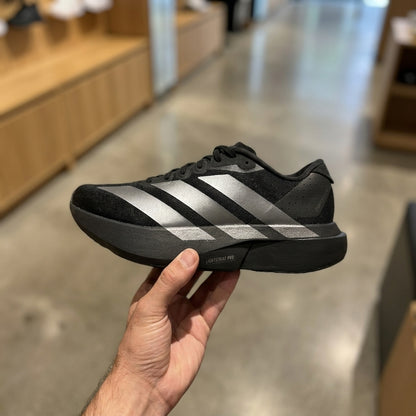 Adidas Adizero EVO Running Shoe - Black Silver | حذاء جري رياضي رجالي - أسود وفضي