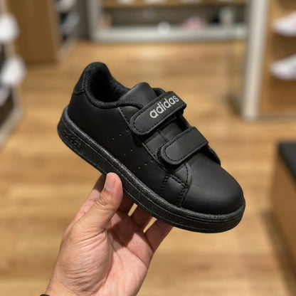 Adidas Advantage Base 2.0 Shoe - Black | حذاء رياضي للأطفال - أسود