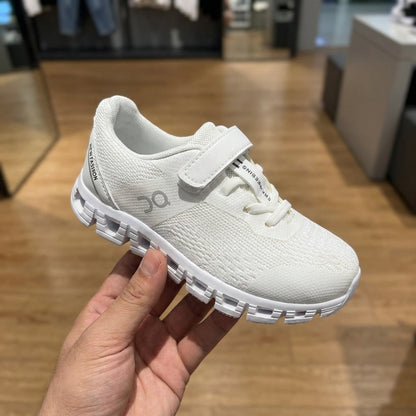 On Cloud Kids Sneaker - White | حذاء رياضي للأطفال - أبيض