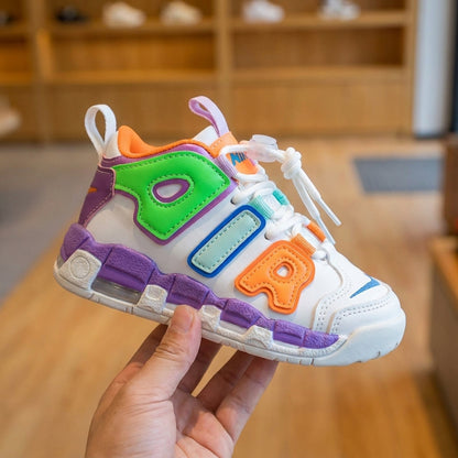 Nike Air Kid Shoe - White | حذاء رياضي للأطفال - أبيض