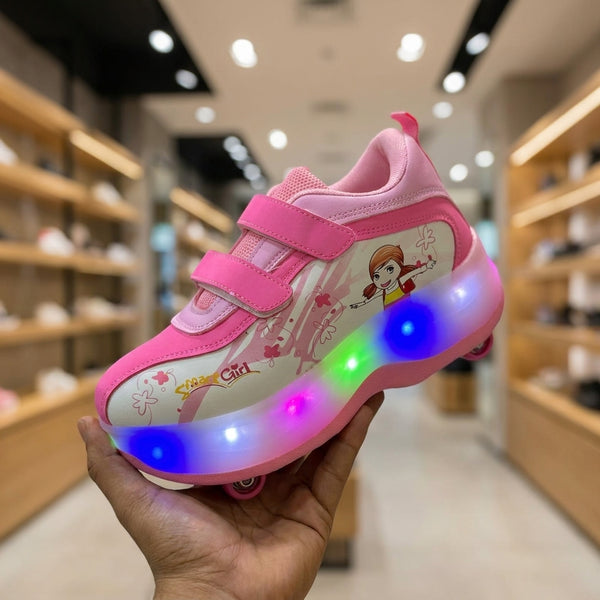Nexus Star-Glider LED Roller Sneakers