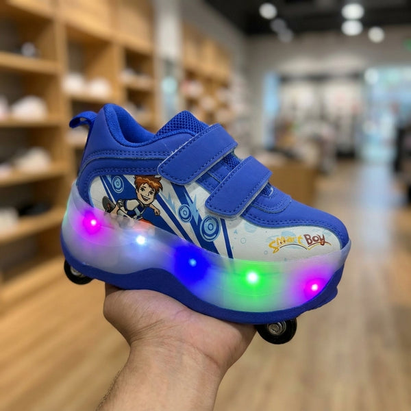Nexus Dream-Walker Light-Up Roller Sneakers