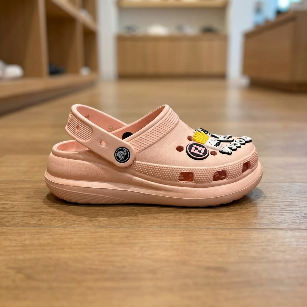 Crocs Classic Eva Clog - Pink | قبقاب - وردي