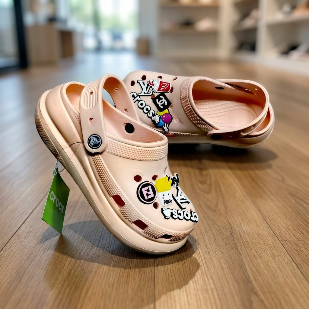 Crocs Classic Eva Clog - Pink | قبقاب - وردي