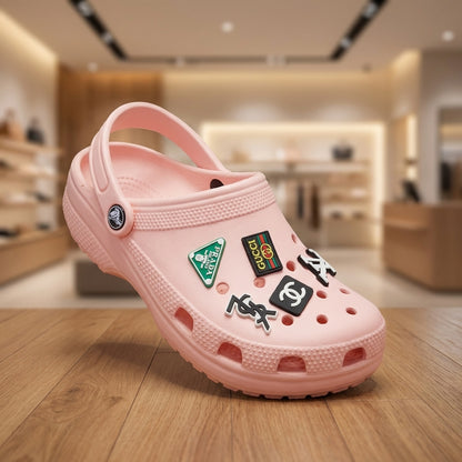 Crocs Classic Eva Clog - Pink | قبقاب - وردي
