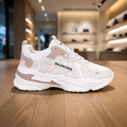 Balenciaga Fashion Sneaker - Beige | حذاء سنيكرز عصري رجالي - بيج