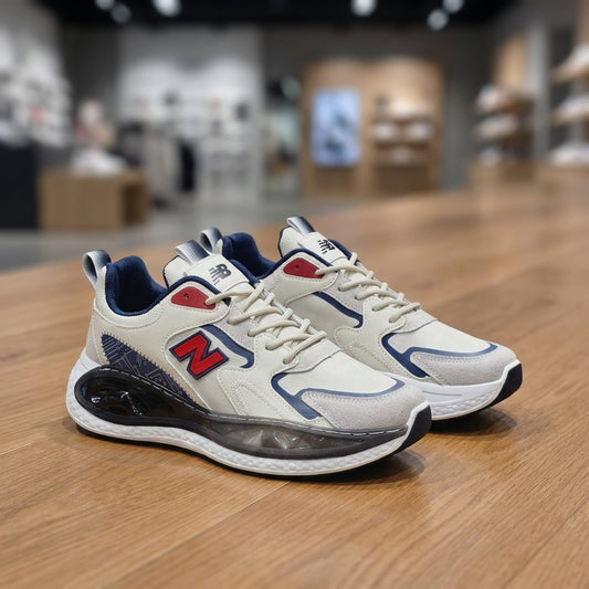 New Balance Y2k Shoe - Beige White | حذاء رياضي رجالي - بيج وأبيض