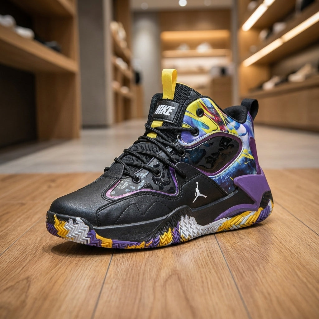 Air Jordan Zion 2 - Black | حذاء رياضي رجالي - أسود