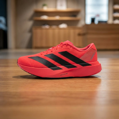 Adidas Adizero EVO Running Shoe - Red Black | حذاء جري رياضي رجالي - أحمر وأسود