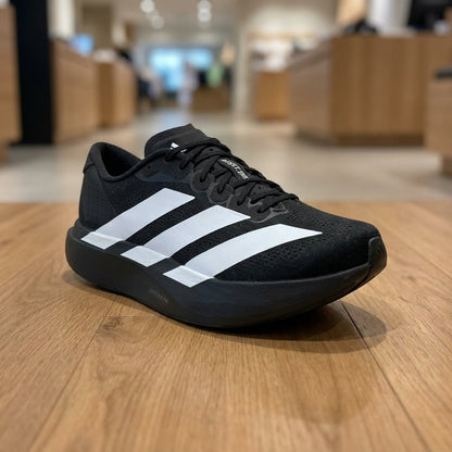Adidas Adizero EVO Running Shoe - Black White | حذاء جري رياضي رجالي - أسود وأبيض