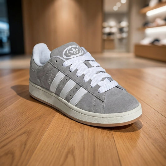 Adidas Campus 00s Sneaker - Gray White | حذاء رياضي رجالي - رمادي وأبيض