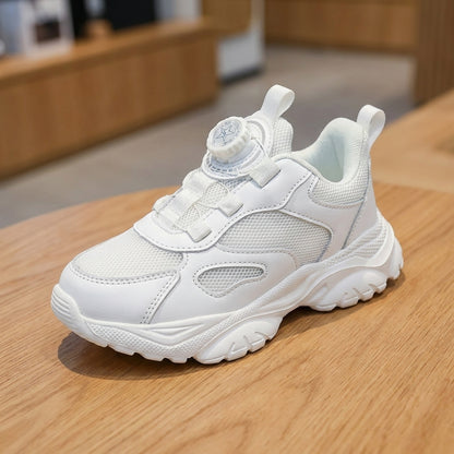 Child's Casual Sneakers - White | حذاء رياضي للأطفال - أبيض
