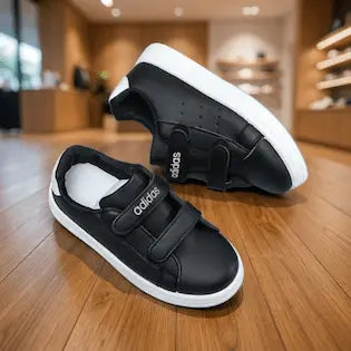 Adidas Advantage Base 2.0 Kids Shoe - Black | حذاء رياضي للأطفال - أسود
