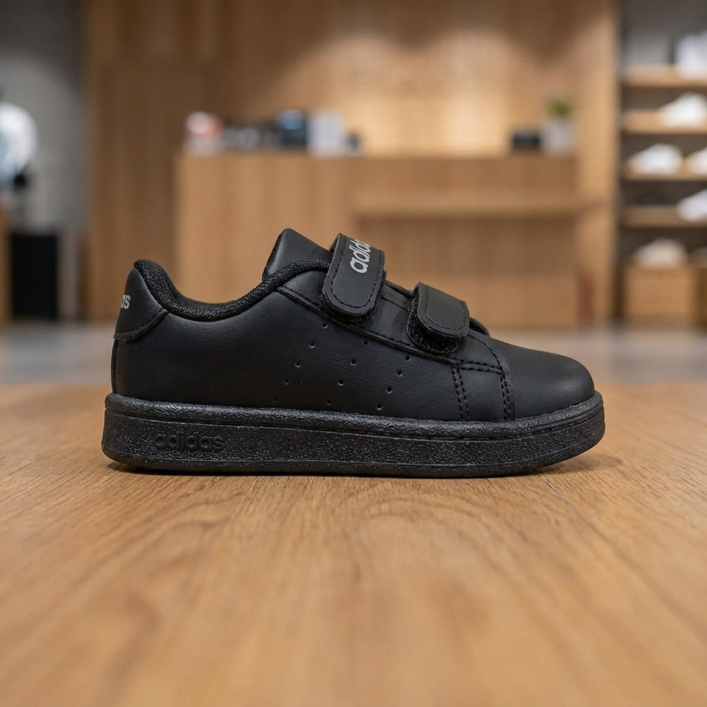 Adidas Advantage Base 2.0 Shoe - Black | حذاء رياضي للأطفال - أسود