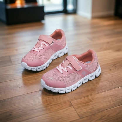 On Cloud Play 2 Kids Sneaker - Pink | حذاء رياضي للأطفال - وردي