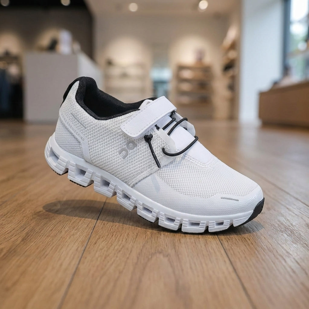 On Cloud Play 2 Kids Sneaker - White | حذاء رياضي للأطفال - أبيض