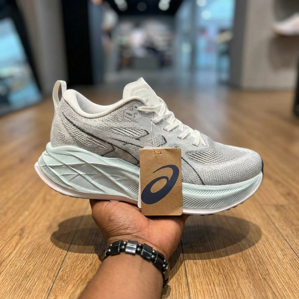 ASICS Superblast 2 running Shoe - Gray | حذاء جري رياضي رجالي - رمادي