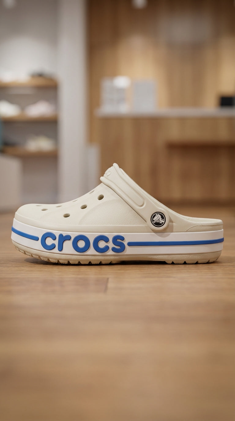 Crocs Bayaband Clogs - Beige | قبقاب - بيج
