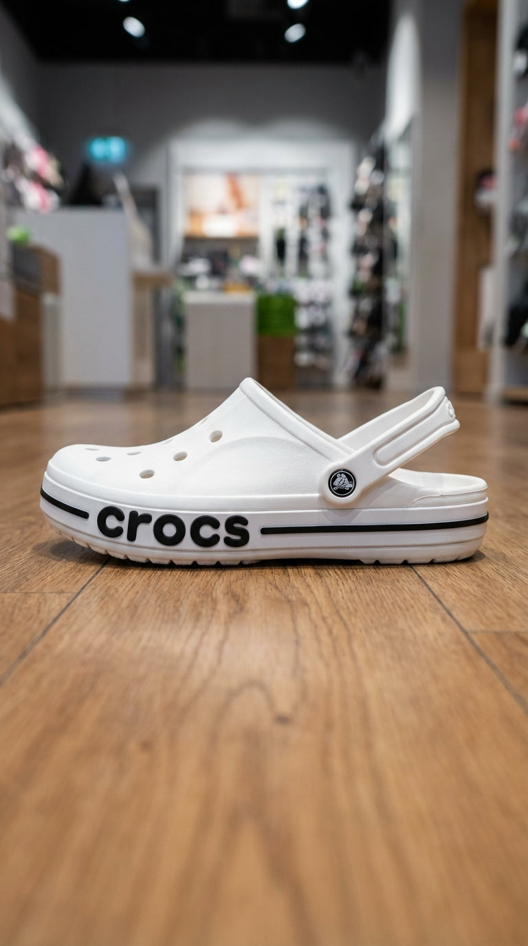 Crocs Bayaband Clogs - White | قبقاب - أبيض
