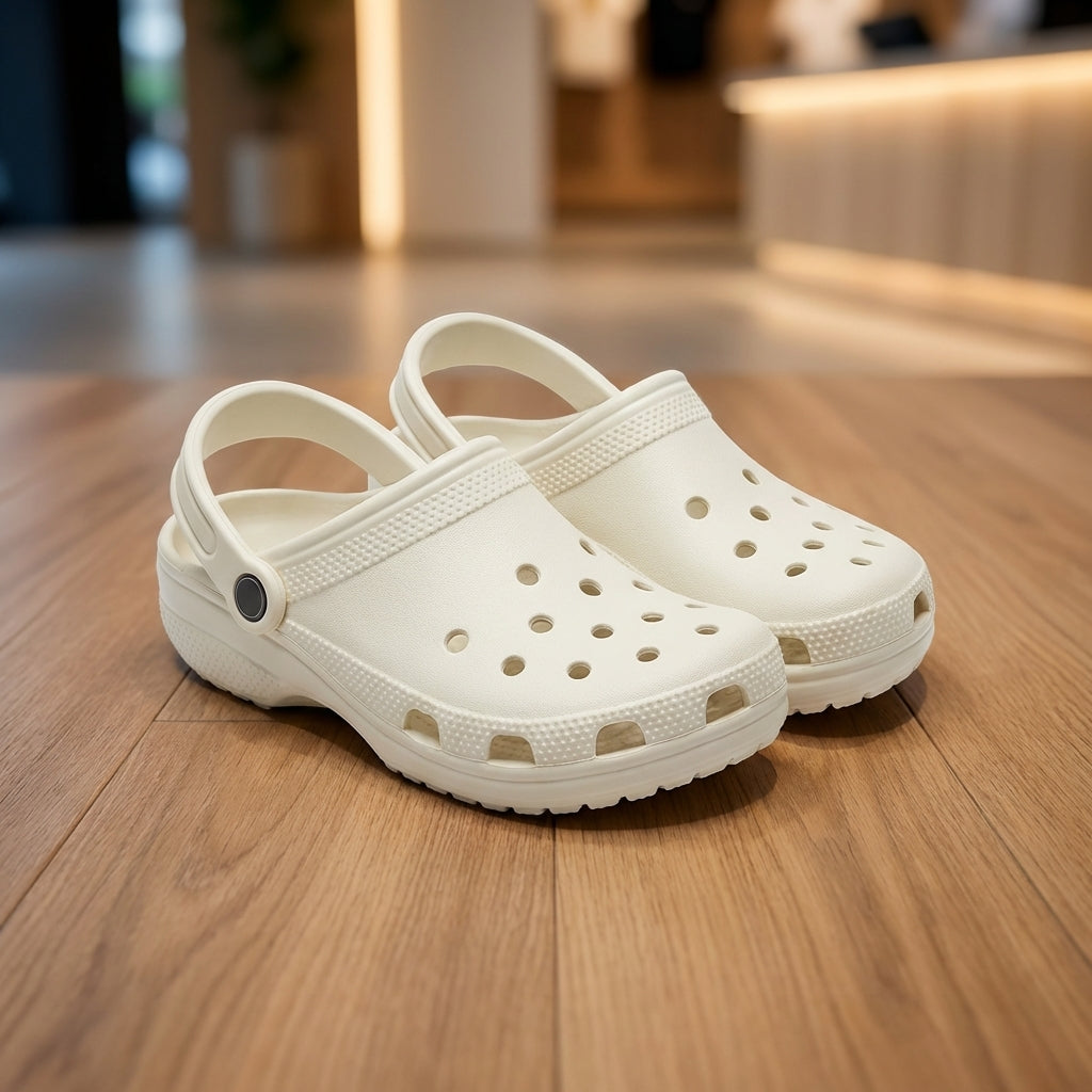 Crocs Classic Clog - White | قبقاب - أبيض