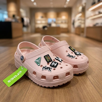 Crocs Classic Eva Clog - Pink | قبقاب - وردي