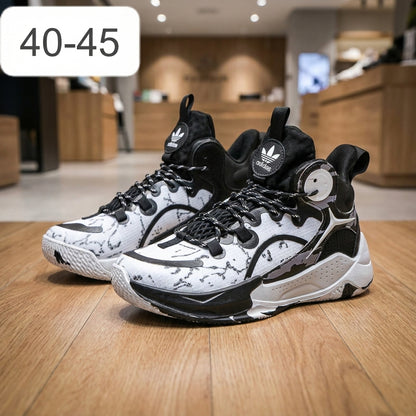 Adidas DON Issue 4 - Black White | حذاء رياضي رجالي - أسود وأبيض