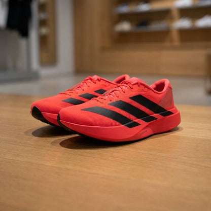 Adidas Adizero EVO Running Shoe - Red Black | حذاء جري رياضي رجالي - أحمر وأسود