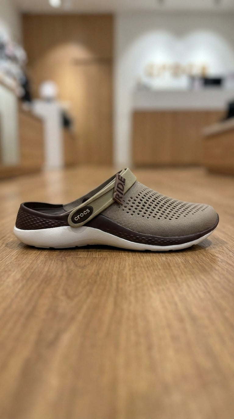 Cros Literide 360 Clogs-Coffee brown | قبقاب - بني قهوة