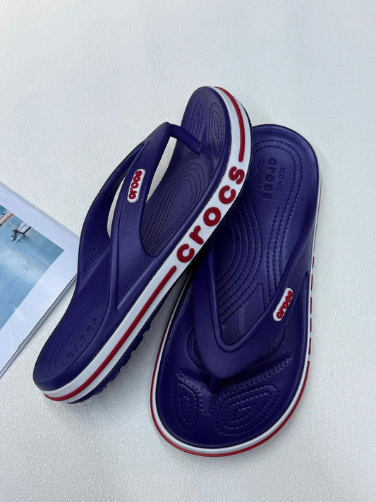 Crocs Bayaband Flip Flops - Blue | شبشب - أزرق
