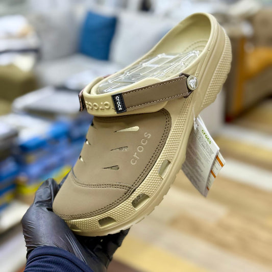 Crocs Classic Yukon Vista II Clog - Dark Beige | قبقاب - بيج غامق
